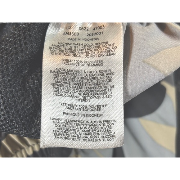 Columbia Men's Green Graphic Print Swim Shorts Size L - Picture 6 of 7